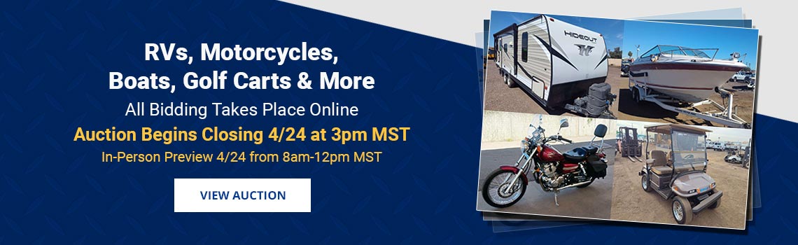 Image showing upcoming auction with link