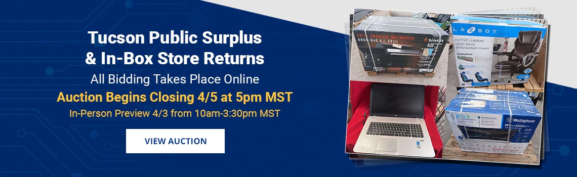 Image showing upcoming auction with link