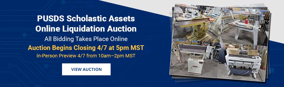 Image showing upcoming auction with link