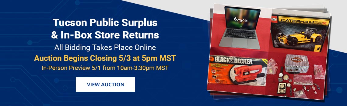 Image showing upcoming auction with link