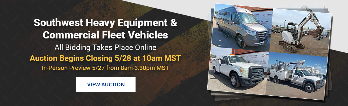 Image showing upcoming auction with link