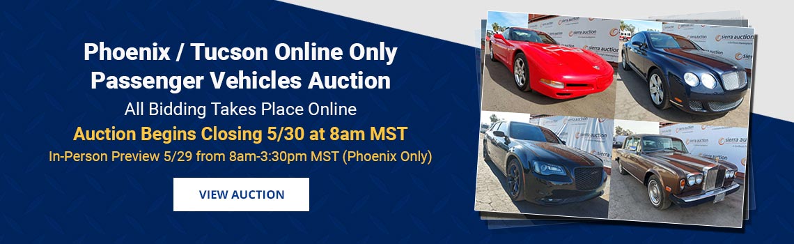 Image showing upcoming auction with link