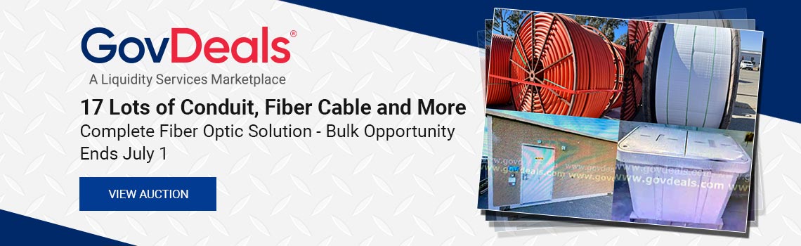 17 Lots of Conduit, Fiber Cable and More - Complete Fiber Optic Solution - Bulk Opportunity - Ends July 1
