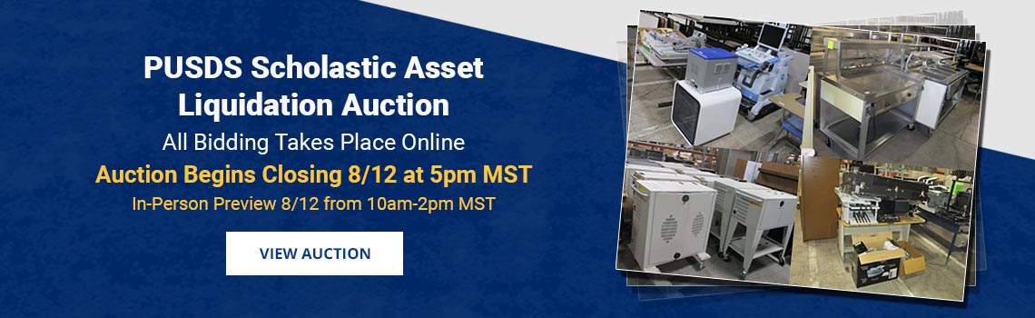 Image showing upcoming auction with link