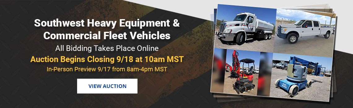 Image showing upcoming auction with link