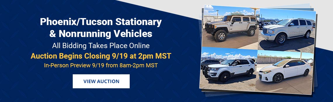 Image showing upcoming auction with link